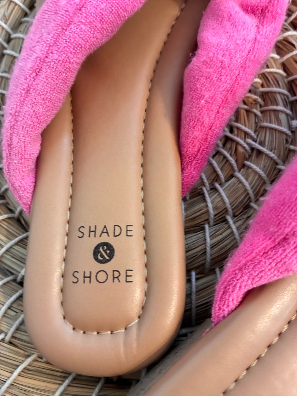 Shade & Shore Hot Pink Knotted Toe-Post Sandals - Picture 3 of 8